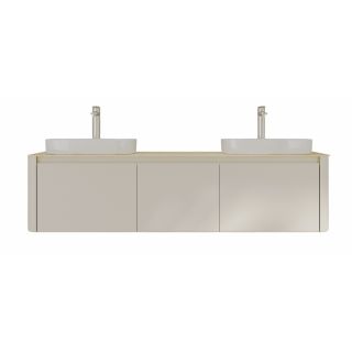 Тумба с раковиной Black&White Universe 9161600-2 Double 160 см бежевый